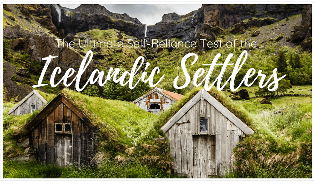 how did the Icelandic settlers live?