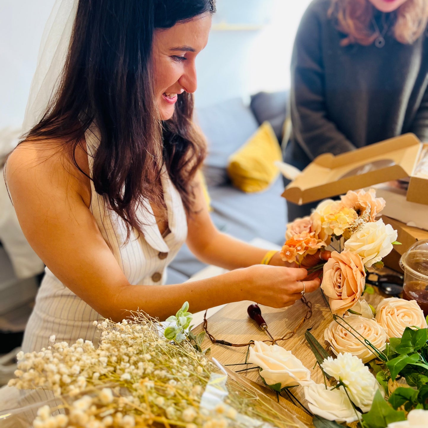 flower crown workshop