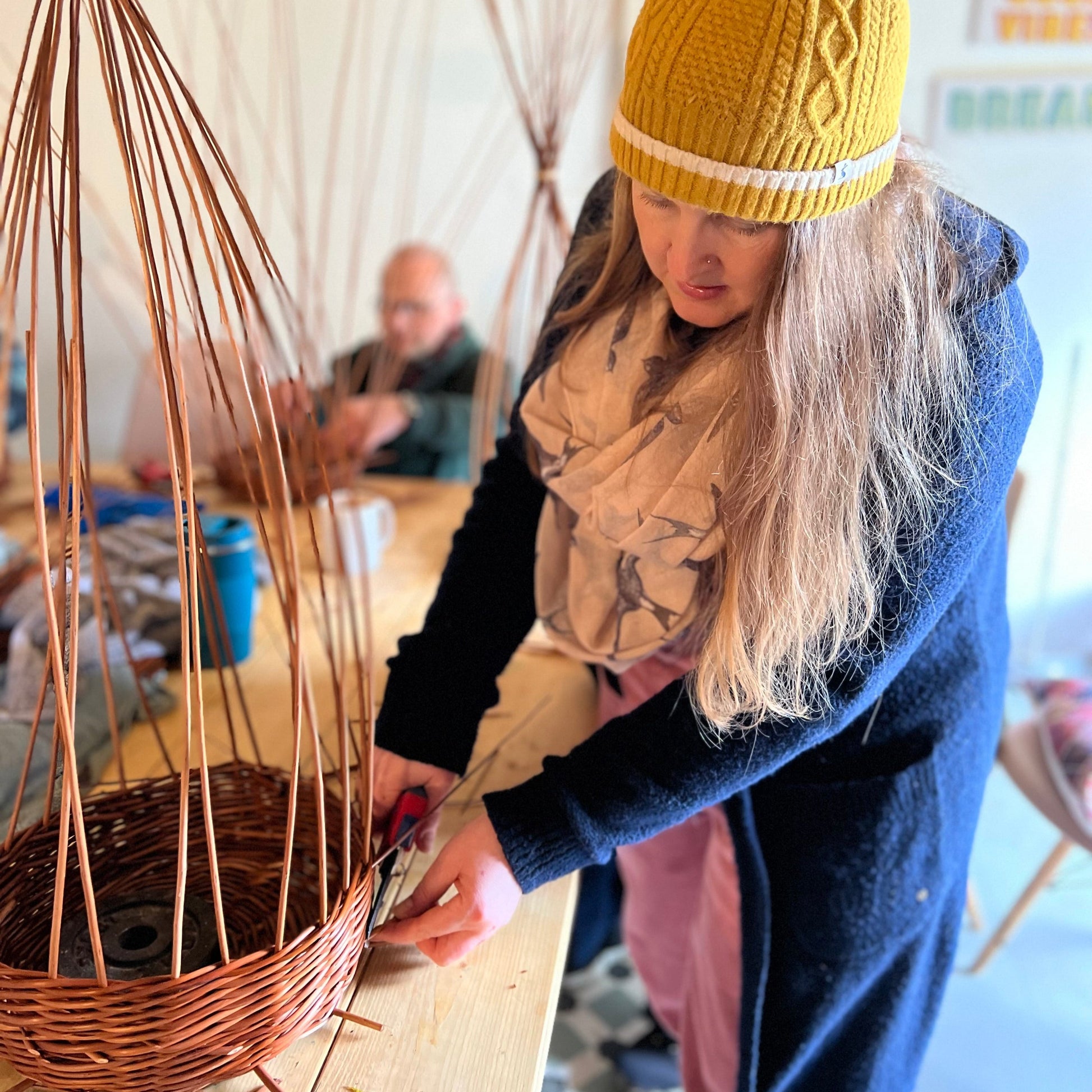 Wild Harvest School Basket Weaving Course