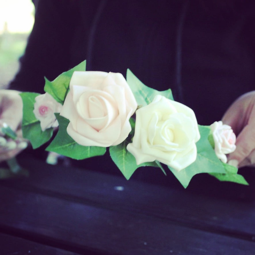 flower crown workshop