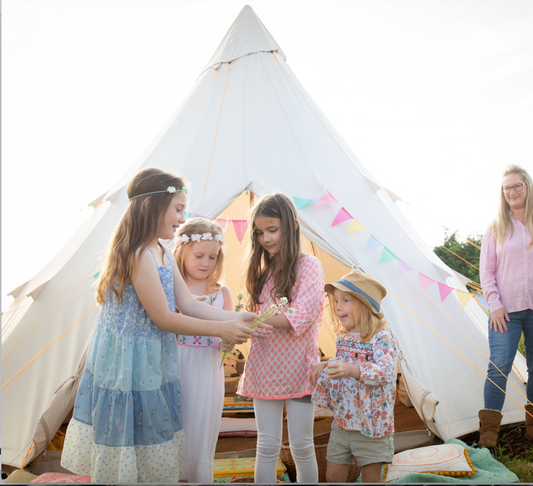 Natural Crafting Tipi