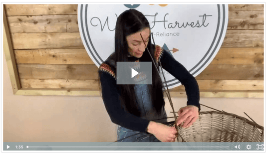 repairing a broken basket