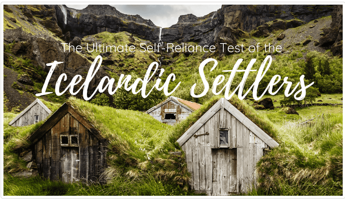 how did the Icelandic settlers live?