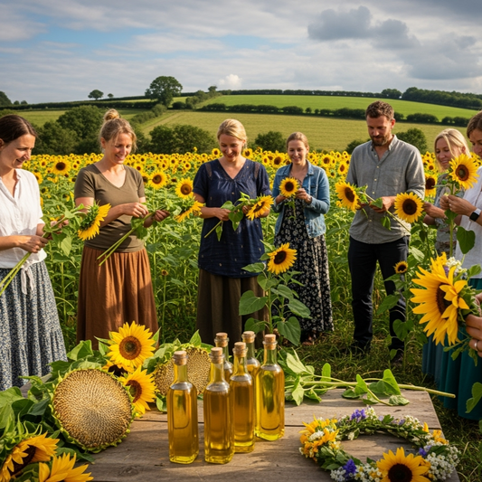can I eat sunflowers?