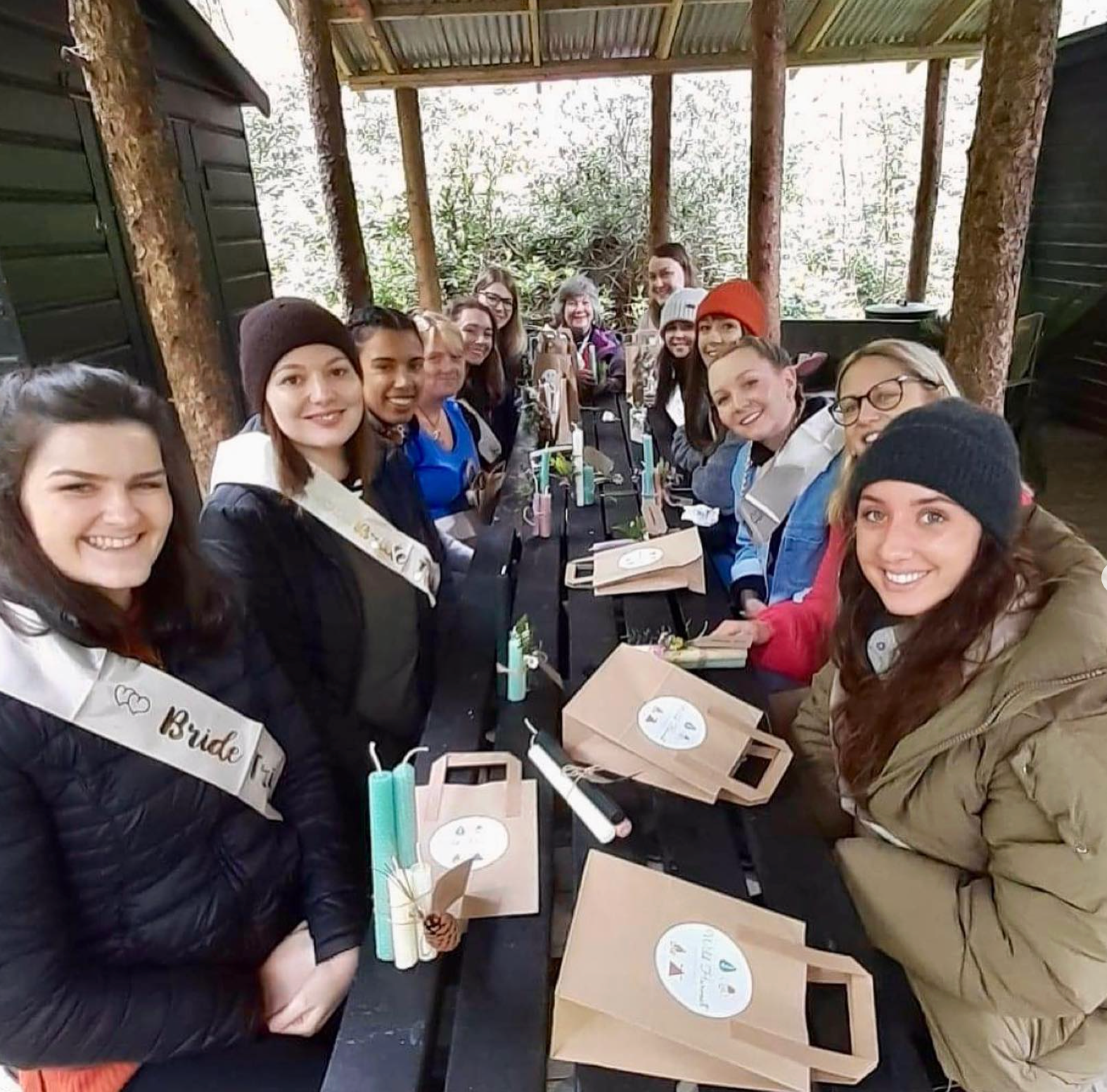 Hen Party at Jollydays Glamping