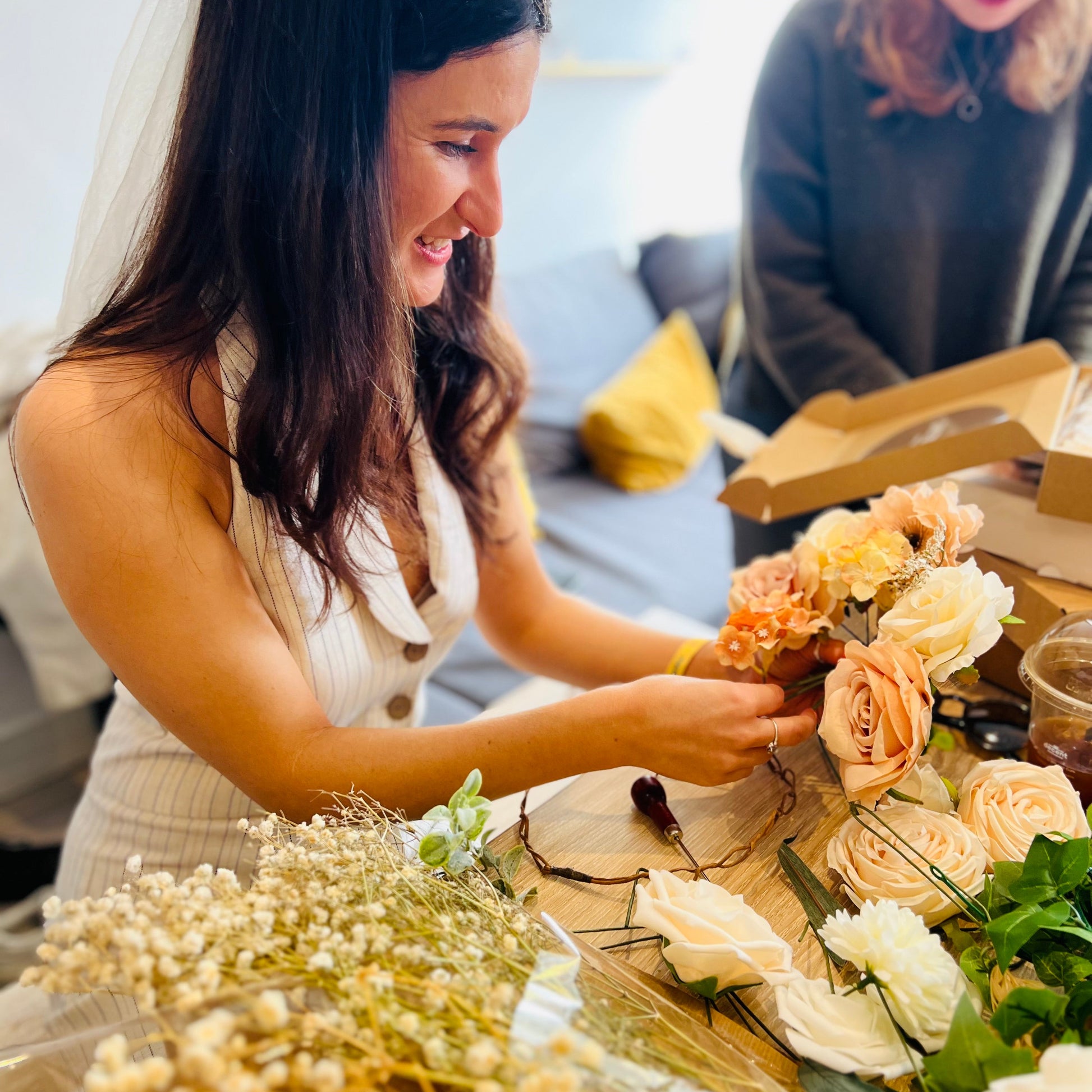 flower crown workshop