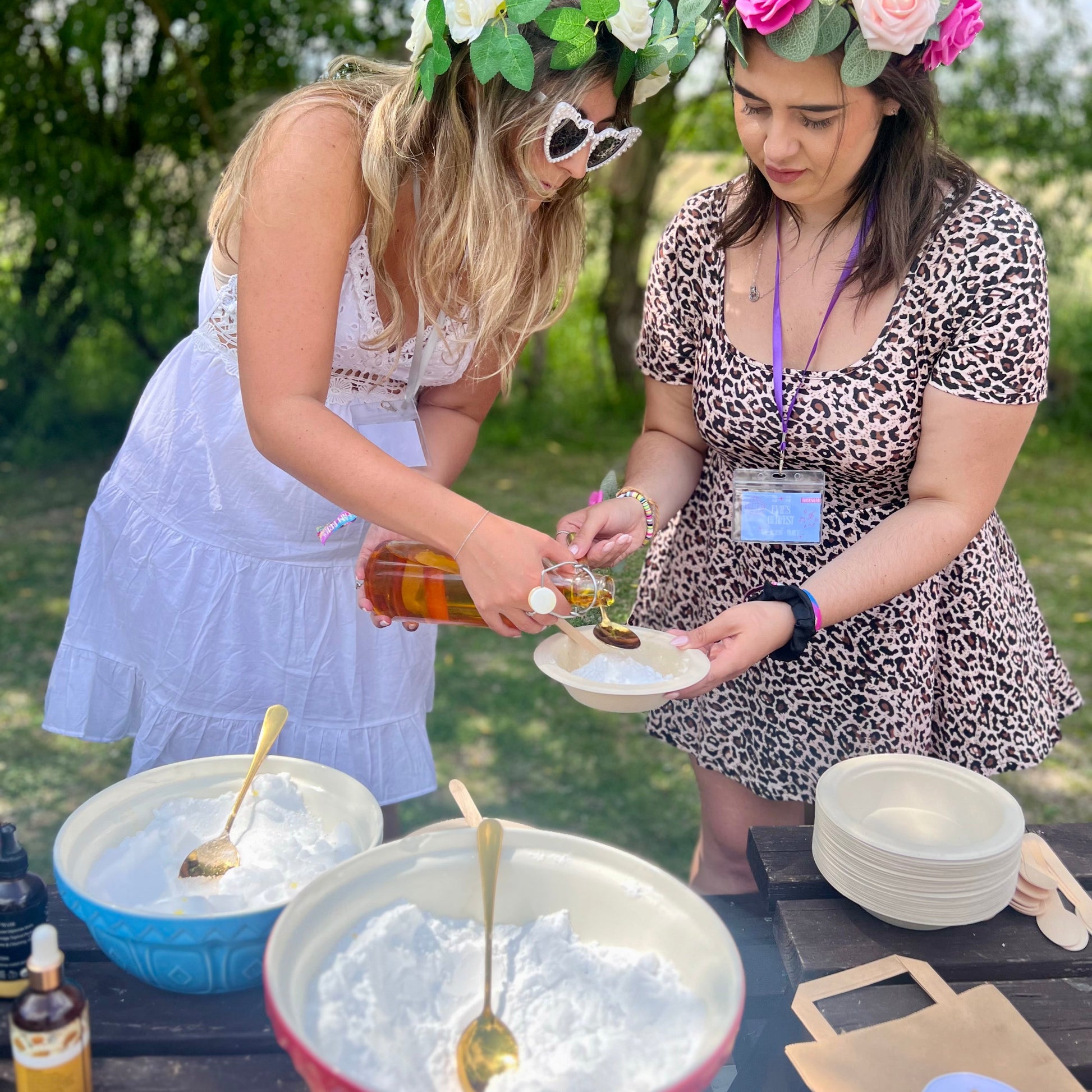 bath bomb making workshop