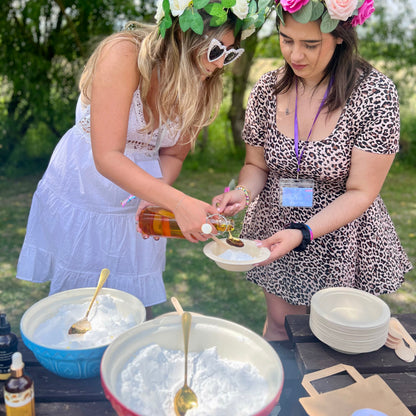 bath bomb making workshop
