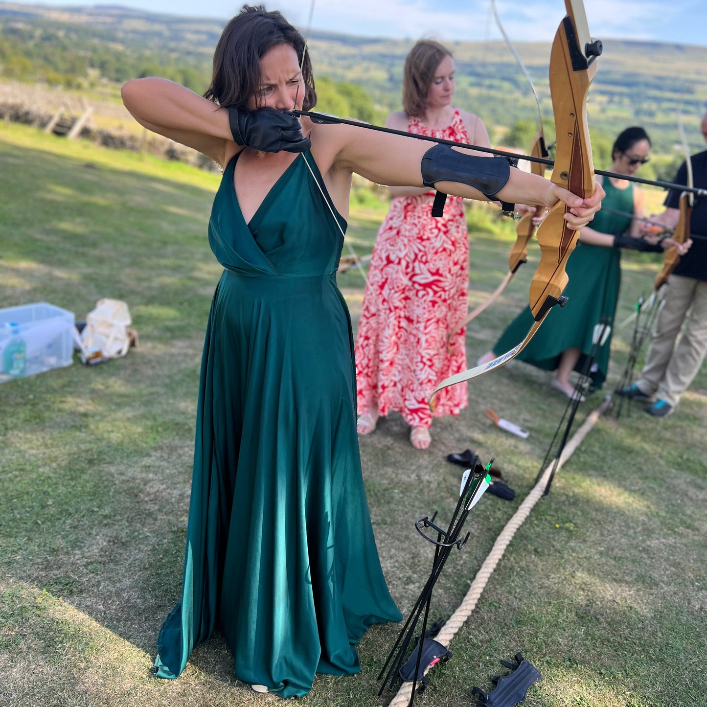 archery range for your wedding day