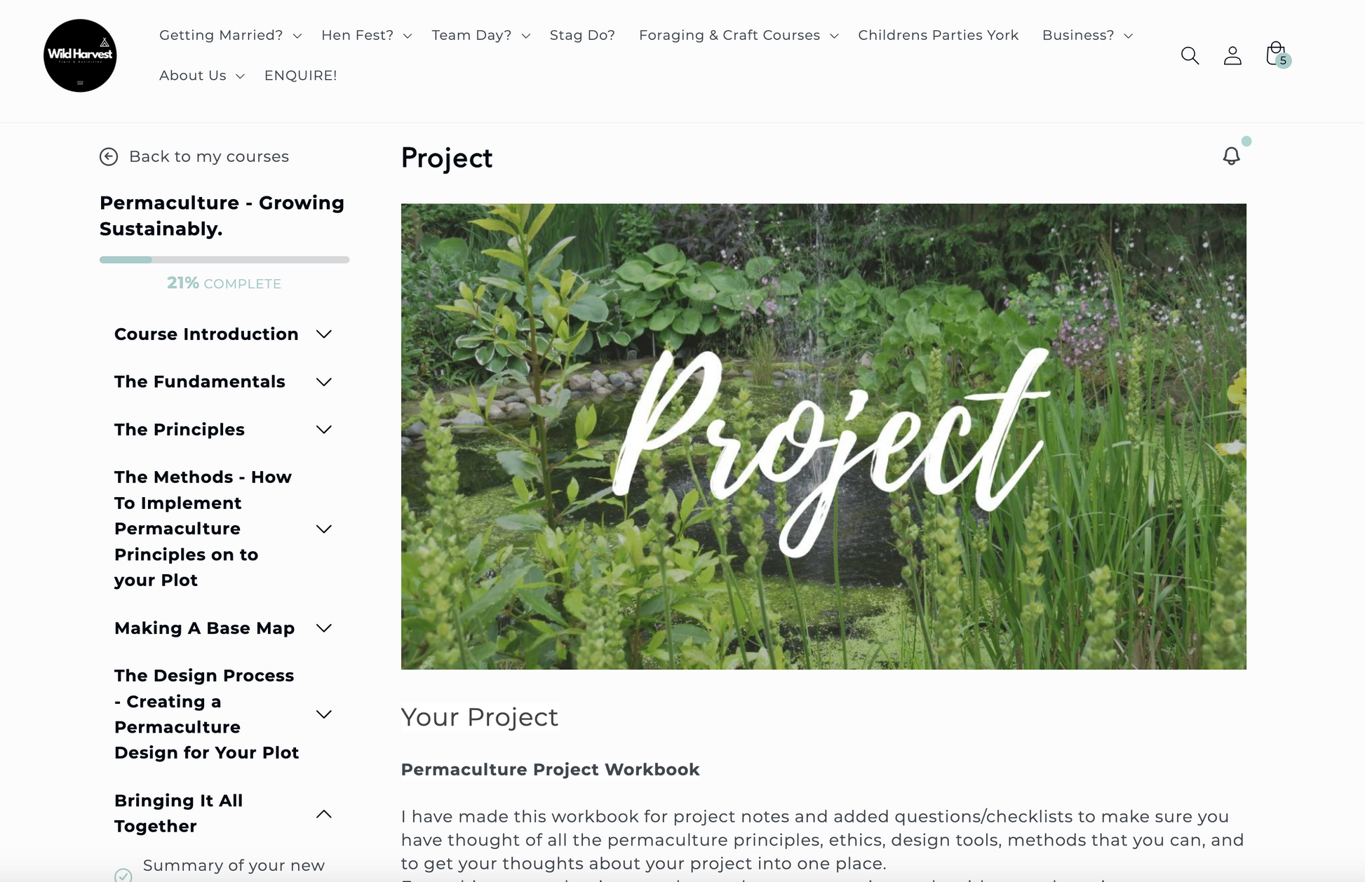 Permaculture course online